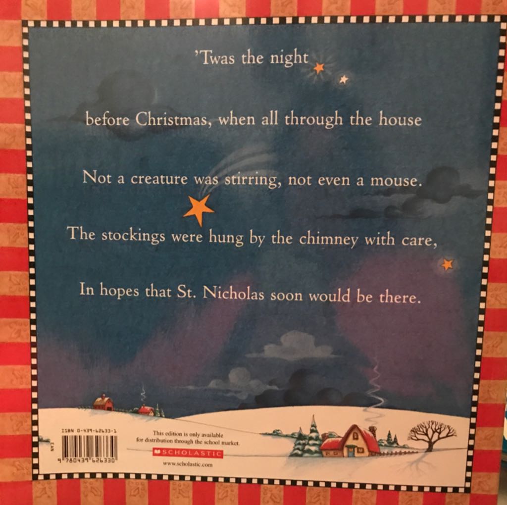 The Night Before Christmas - Clement C. Moore (- Paperback) book collectible [Barcode 9780439626330] - Main Image 2