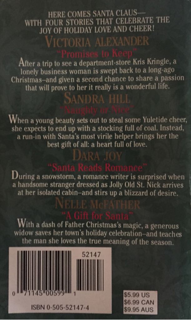 The Night Before Christmas - Victoria Alexander (Love Spell - Paperback) book collectible [Barcode 9780505521477] - Main Image 2