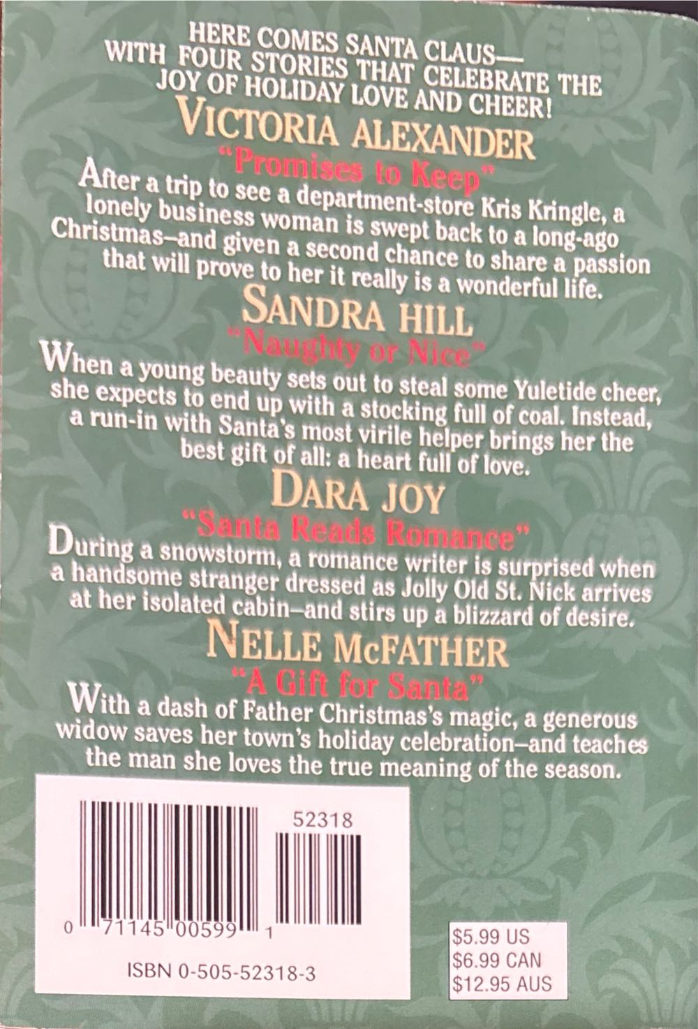 Sandra Hill: Naughty Or Nice - Sandra Hill (Love Spell - Paperback) book collectible [Barcode 9780505523181] - Main Image 3