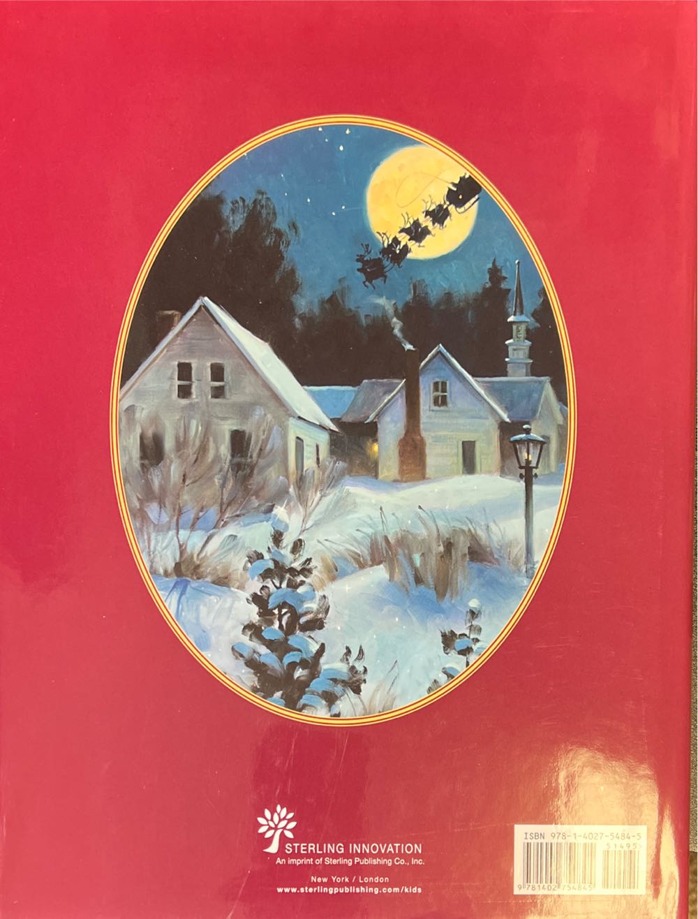 The Night Before Christmas - A Visit from St. Nicholas - Clement C. Moore (Sterling Innovation - Hardcover) book collectible [Barcode 9781402754845] - Main Image 2