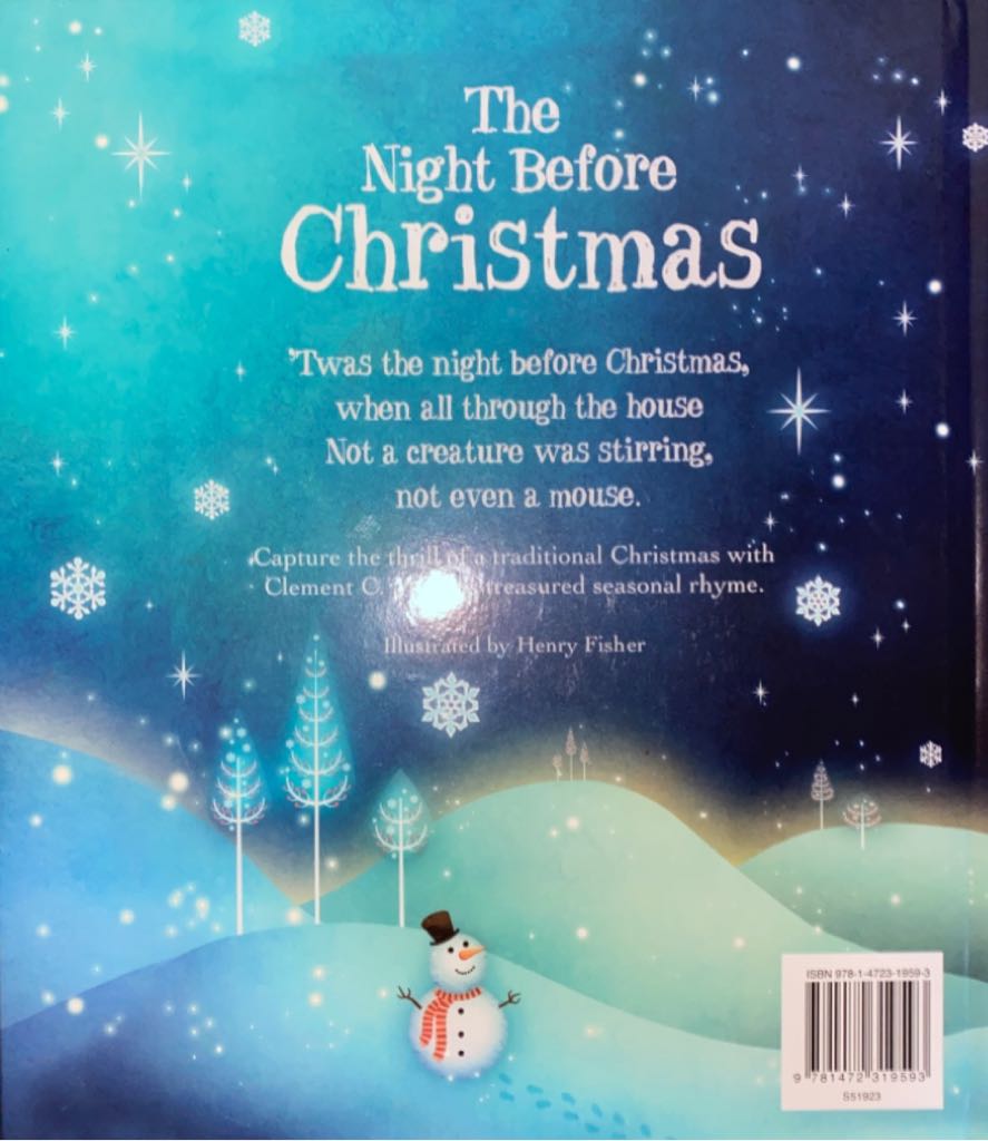 Night Before Christmas, The - Douglas Gorsline (Parragon - Hardcover) book collectible [Barcode 9781472319593] - Main Image 2