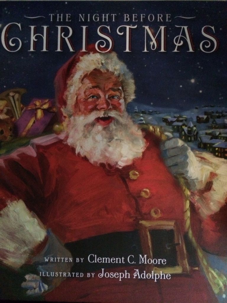 The Night Before Christmas - Clement Clarke Moore (Hallmark Gift Books) book collectible [Barcode 9781595302212] - Main Image 1