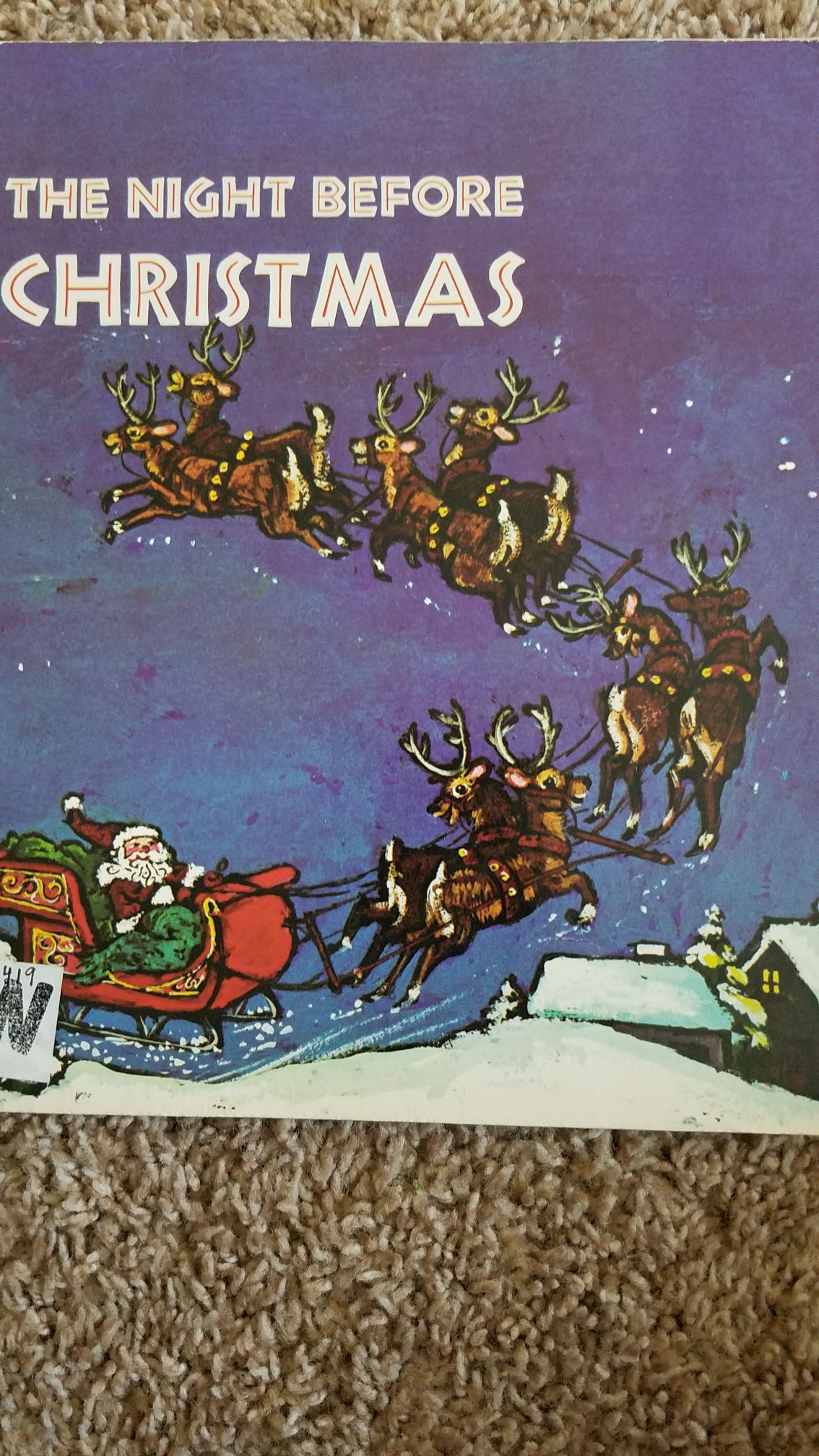 The Night Before Christmas book collectible - Main Image 1