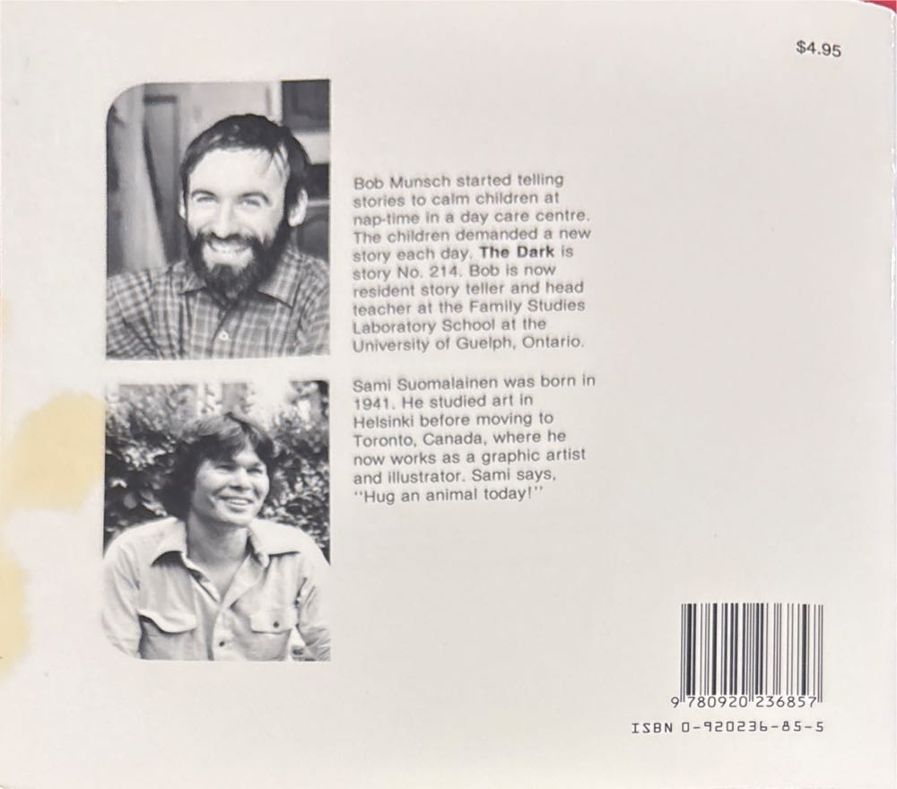 Munsch: The Dark - Robert Munsch (Annick Press - Paperback) book collectible [Barcode 9780920236857] - Main Image 2