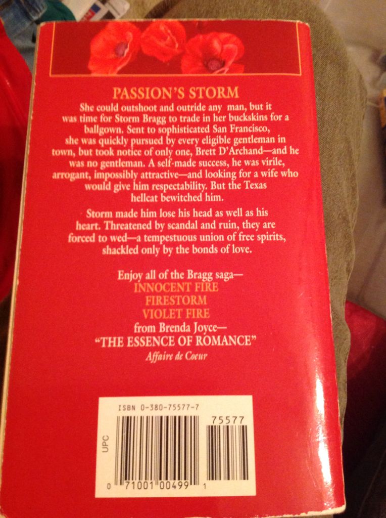 Firestorm - Brenda Joyce book collectible - Main Image 2