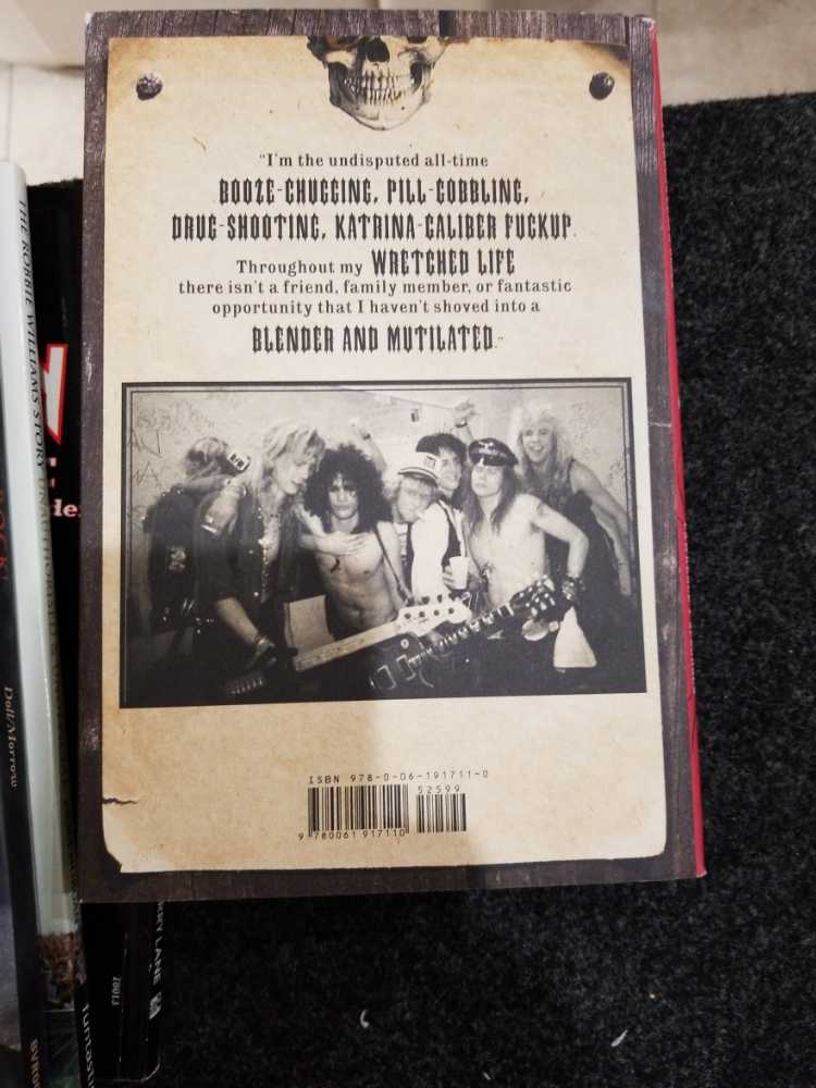 My Appetite For Destruction: Sex, And Drugs, And Guns N’ Roses - Steven Adler (HarperCollins - Hardcover) book collectible [Barcode 9780061917110] - Main Image 2