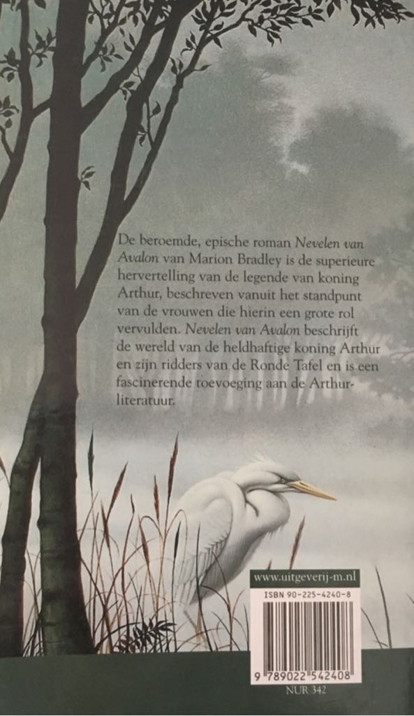 Nevelen van Avalon - Marion Bradley (Uitgeverij M - Paperback) book collectible [Barcode 9789022542408] - Main Image 2