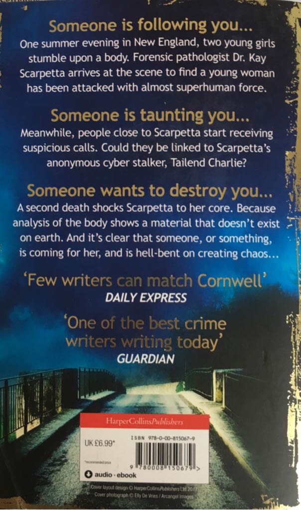 Kay Scarpetta #24 Chaos - Patricia Cornwell (Sphere - Paperback) book collectible [Barcode 9780008150679] - Main Image 2