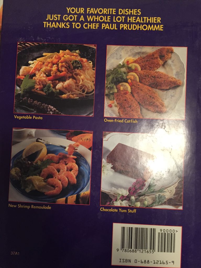 Chef Paul Prudhomme’s Fork In The Road - Paul Prudhomme (William Morrow - Hardcover) book collectible [Barcode 9780688121655] - Main Image 2