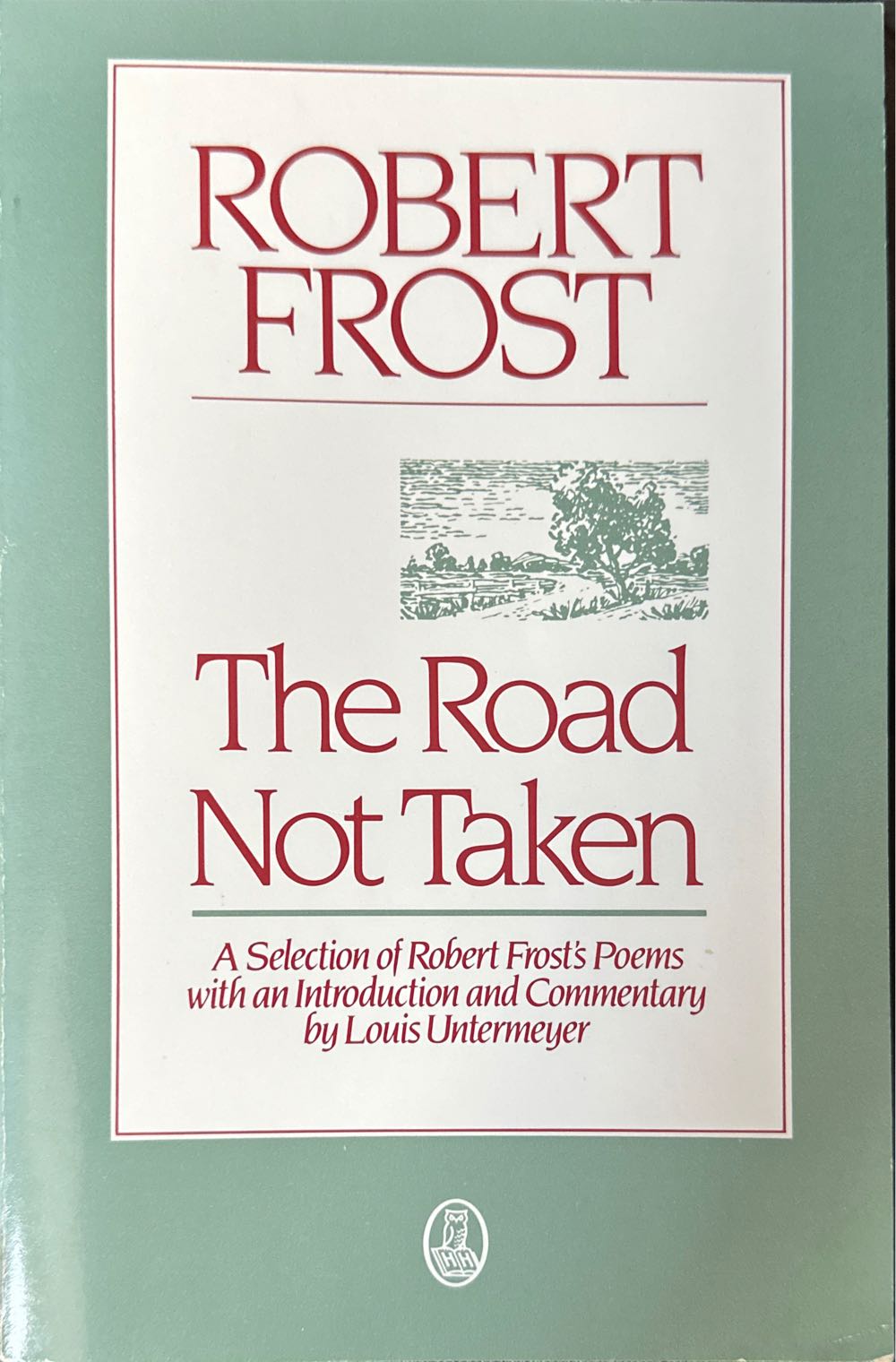 The Road Not Taken - Robert Frost (Henry Holt - Paperback) book collectible [Barcode 9780805005288] - Main Image 2