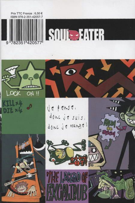 Soul Eater - Vol. 3 - Atsushi Ohkubo (Yen Press - Paperback) book collectible [Barcode 9782351420577] - Main Image 2