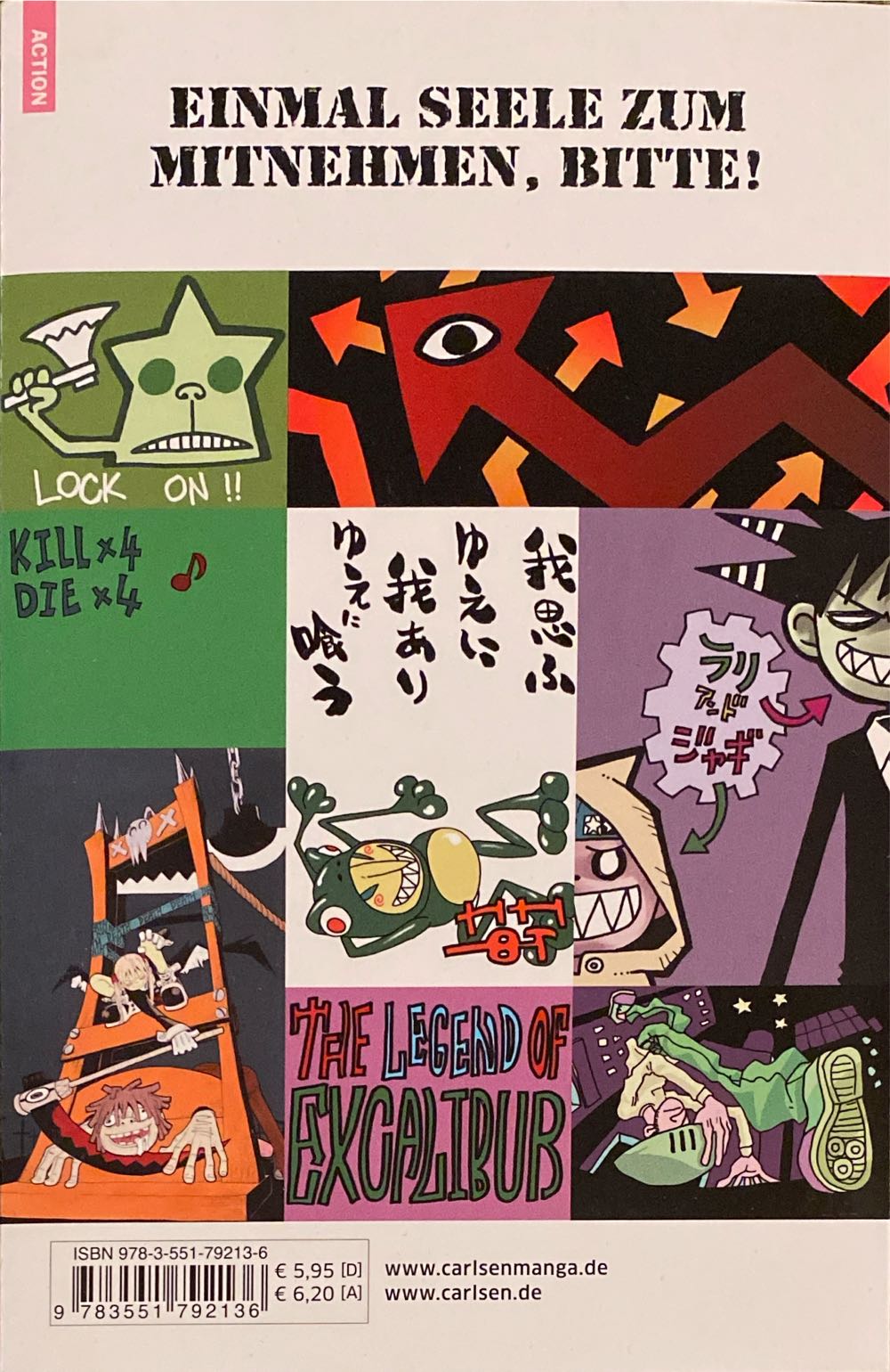 Soul Eater 03 - Atsushi Ohkubo (Carlsen Manga - Paperback) book collectible [Barcode 9783551792136] - Main Image 2