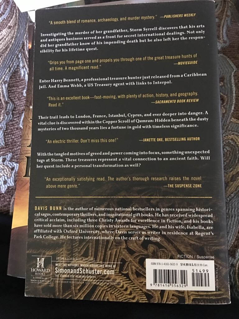 Gold of Kings - Davis Bunn (A Howard/Touchstone Book - Paperback) book collectible [Barcode 9781416556329] - Main Image 2