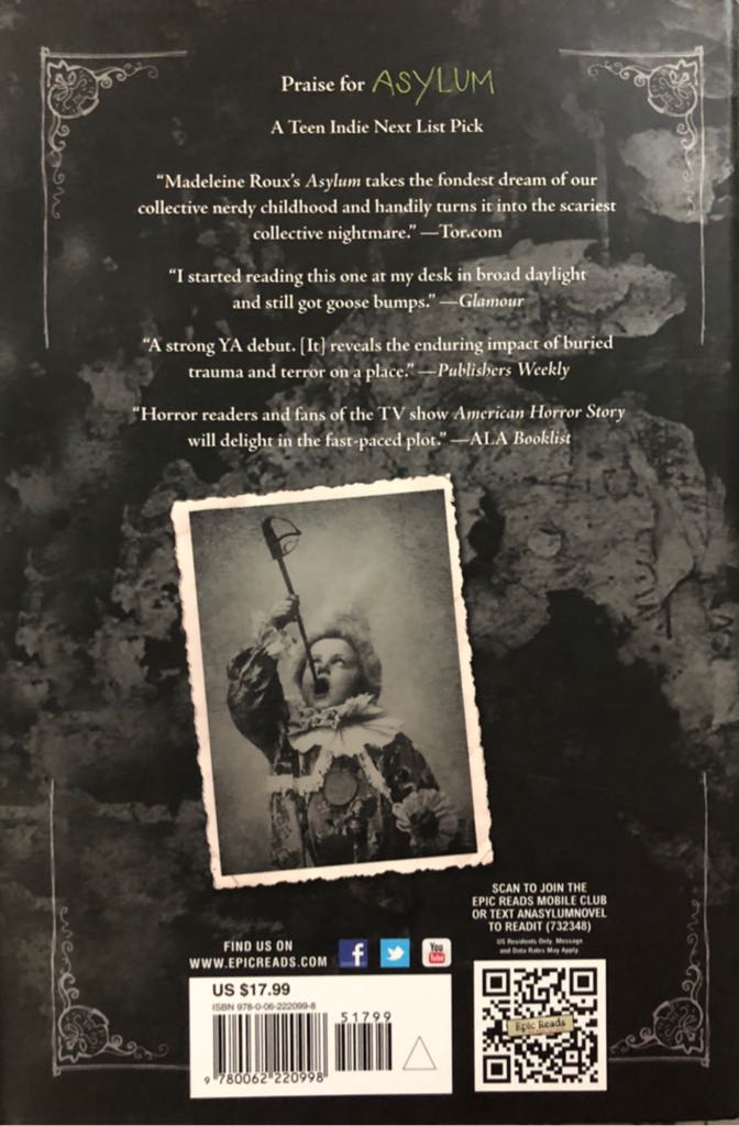 Asylum: Sanctum - Madeleine Roux (HarperCollins - Hardcover) book collectible [Barcode 9780062220998] - Main Image 2