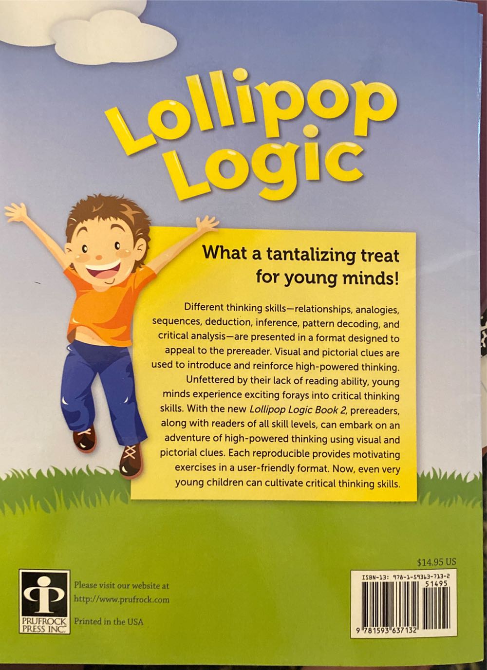 Lollipop Logic - Risby, Bonnie book collectible [Barcode 9781593630928] - Main Image 3