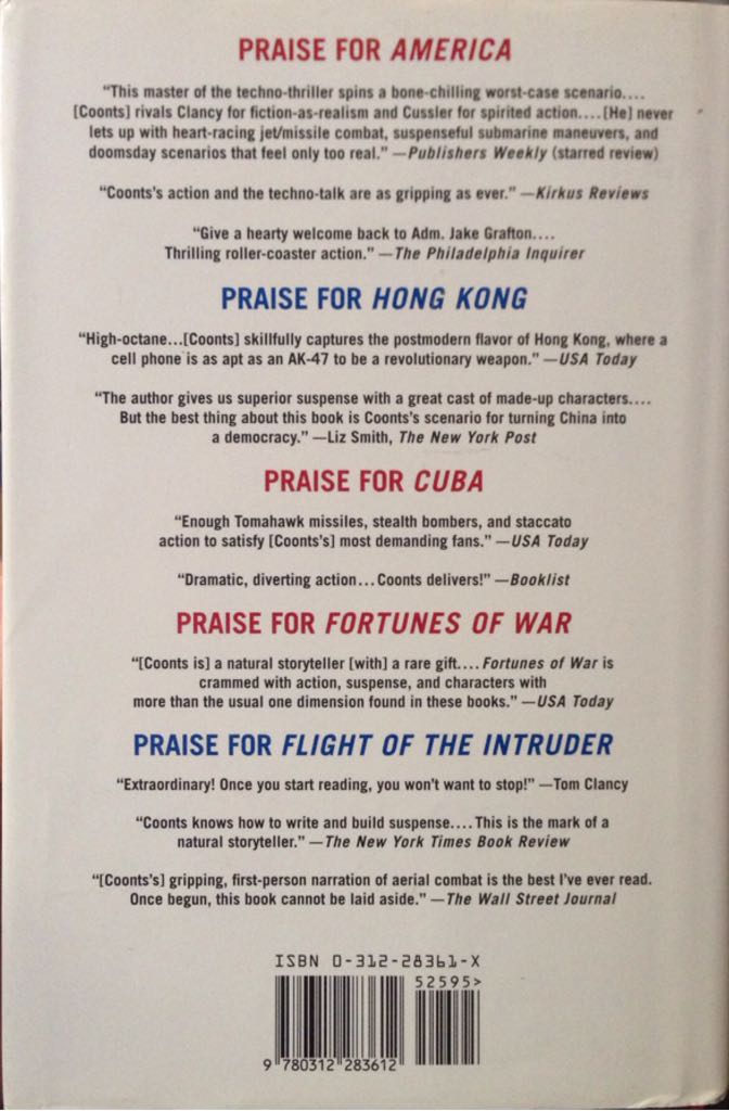 Liberty - Stephen Coonts (Macmillan - Hardcover) book collectible [Barcode 9780312283612] - Main Image 2