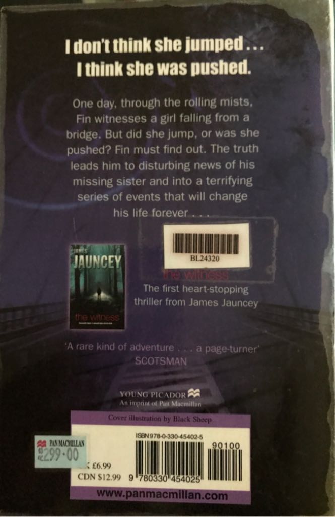 The Reckoning - James Jauncey (Young Picador) book collectible [Barcode 9780330454025] - Main Image 2