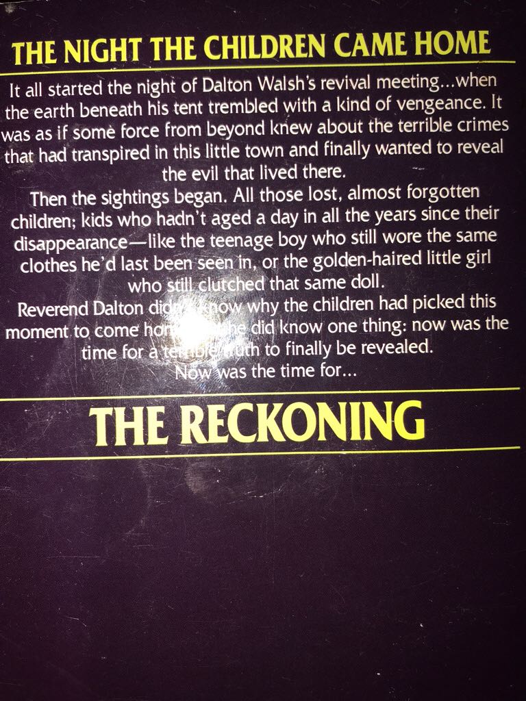 The Reckoning  book collectible - Main Image 2