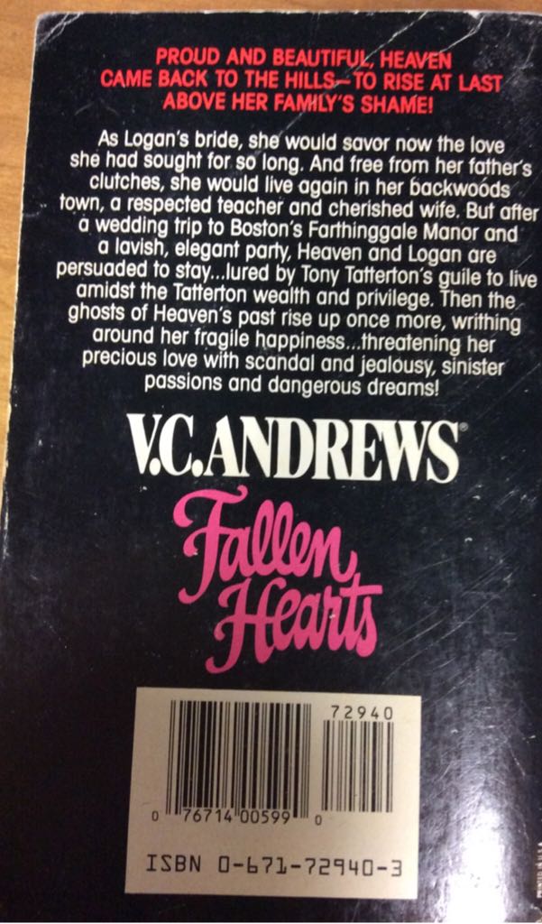 Fallen Hearts  book collectible - Main Image 2
