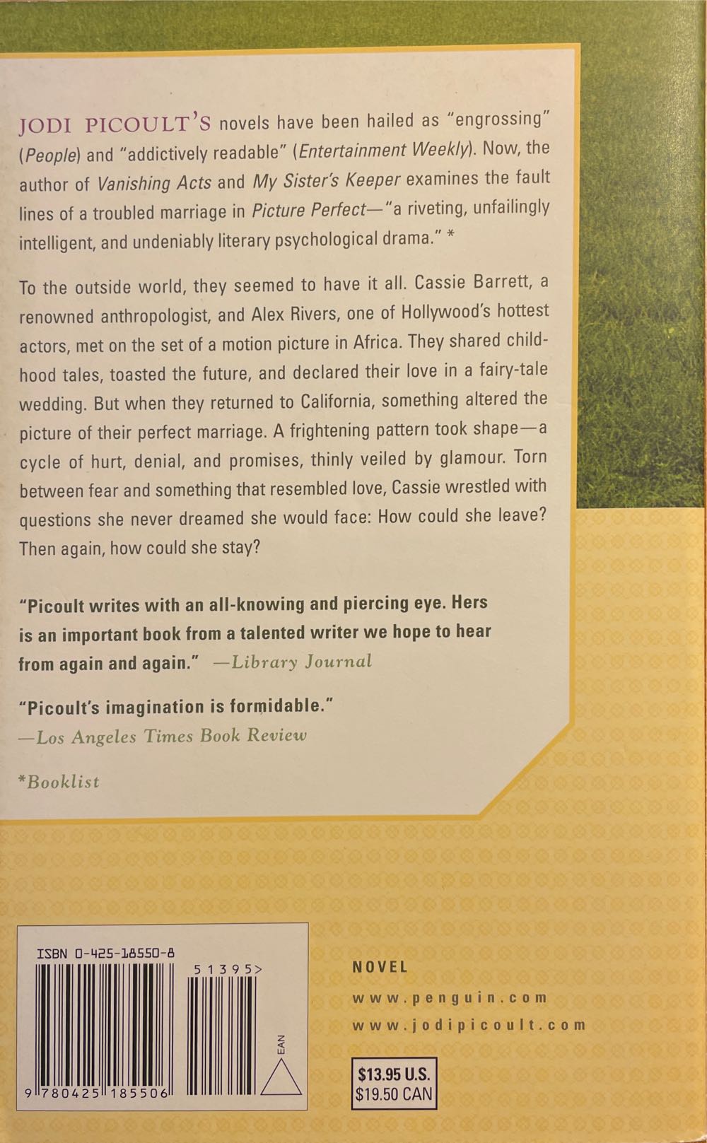 Picture Perfect - Jodi Picoult (Berkley Books - Paperback) book collectible [Barcode 9780425185506] - Main Image 2