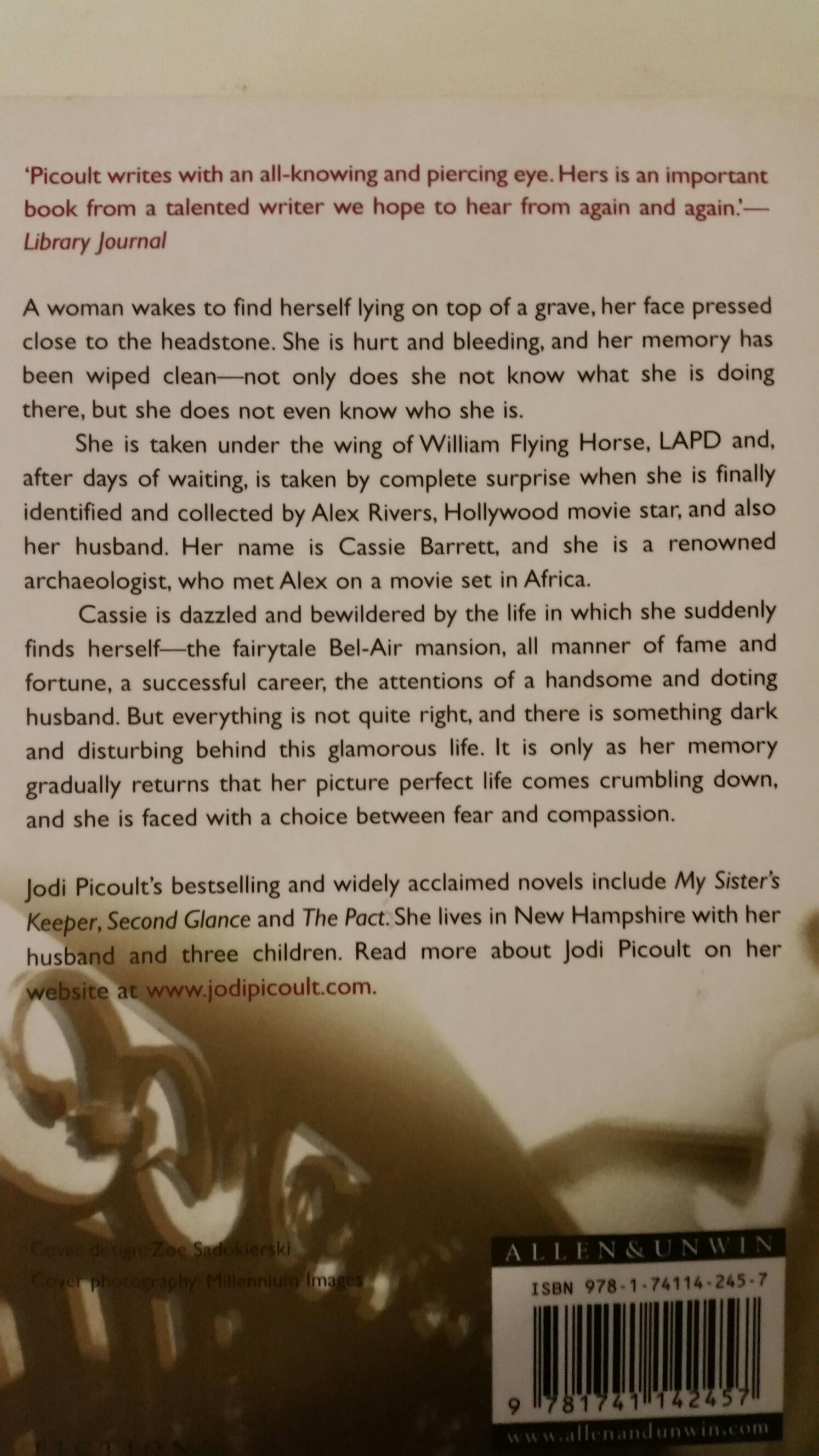Picture Perfect - Jodi Picoult (G.P. PUTNAM’s Sons - Paperback) book collectible [Barcode 9781741142457] - Main Image 2