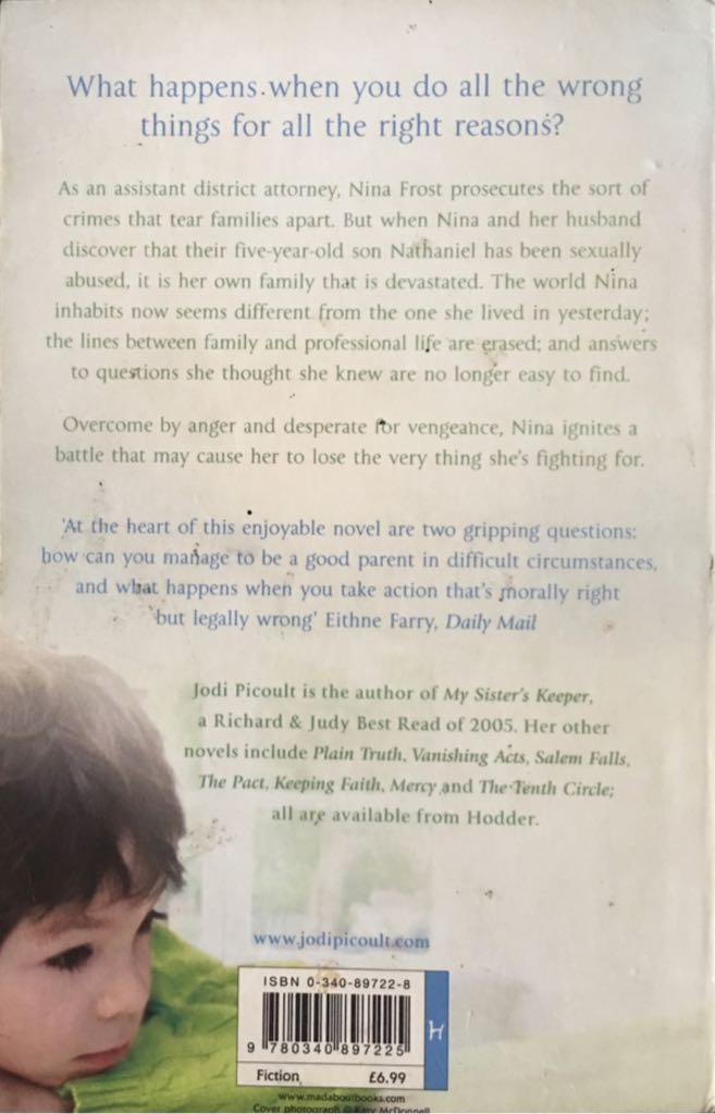 Perfect Match - Jodi Picoult (Hodder & Stoughton - Trade Paperback) book collectible [Barcode 9780340897225] - Main Image 2