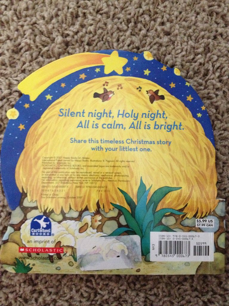 Silent Night - Higgins Clark (Cartwheel Books - Hardcover) book collectible [Barcode 9780545000673] - Main Image 2