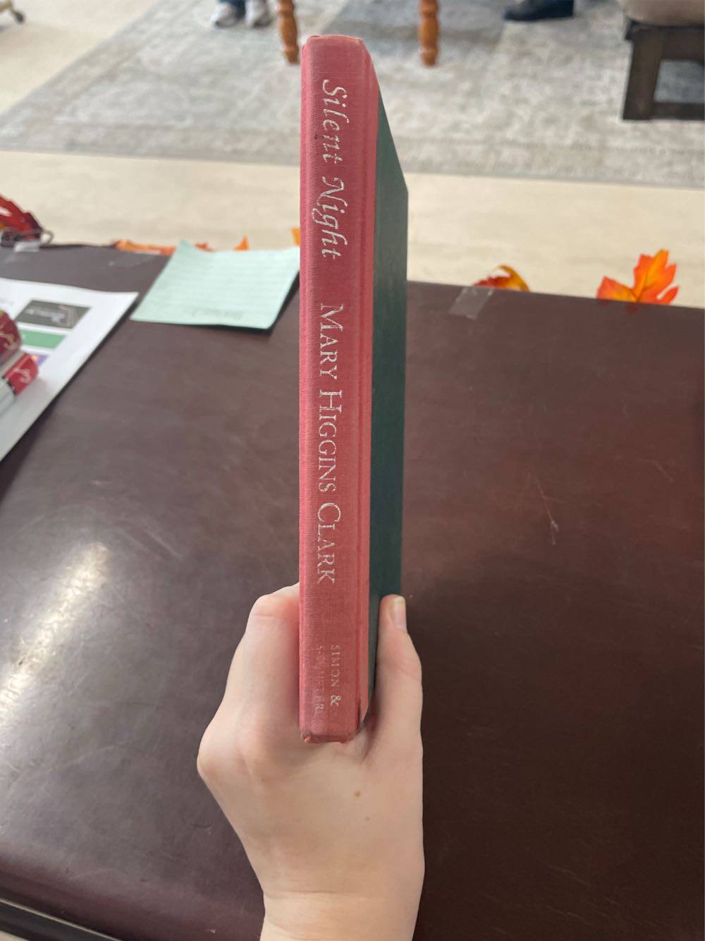 Silent Night - Higgins Clark (THREE TIMES THREE MYSTERY OMNIBUS BOOK - Hardcover) book collectible - Main Image 2