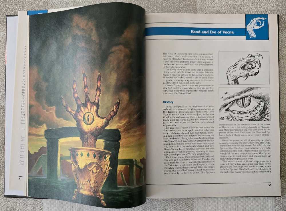 Book of Artifacts - David “Zeb” Cook (TSR, Inc. - Hardcover) book collectible [Barcode 9781560766728] - Main Image 4