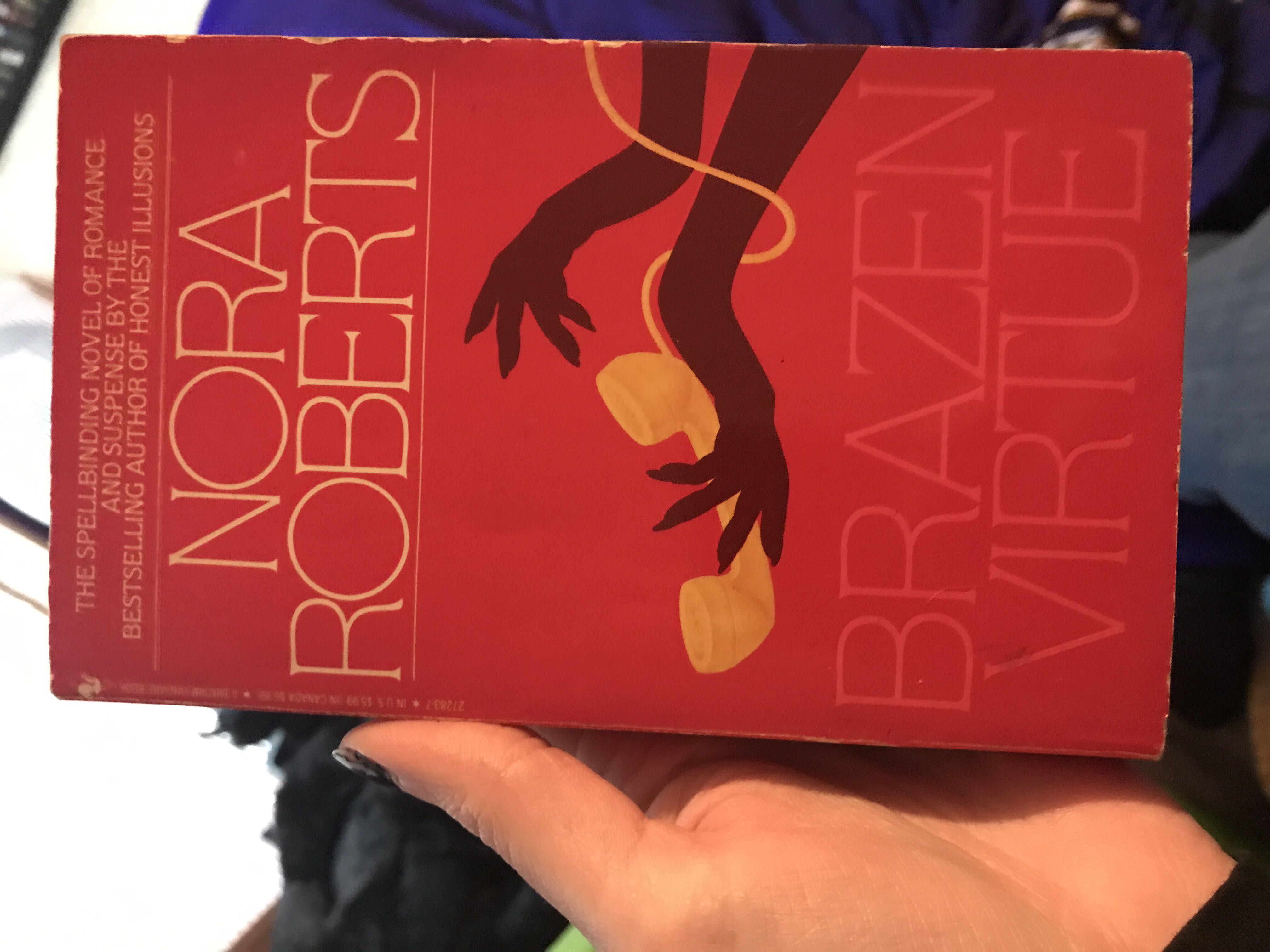 Brazen Virtue - Nora Roberts (Bantam Dell - Paperback) book collectible [Barcode 9780553272833] - Main Image 3