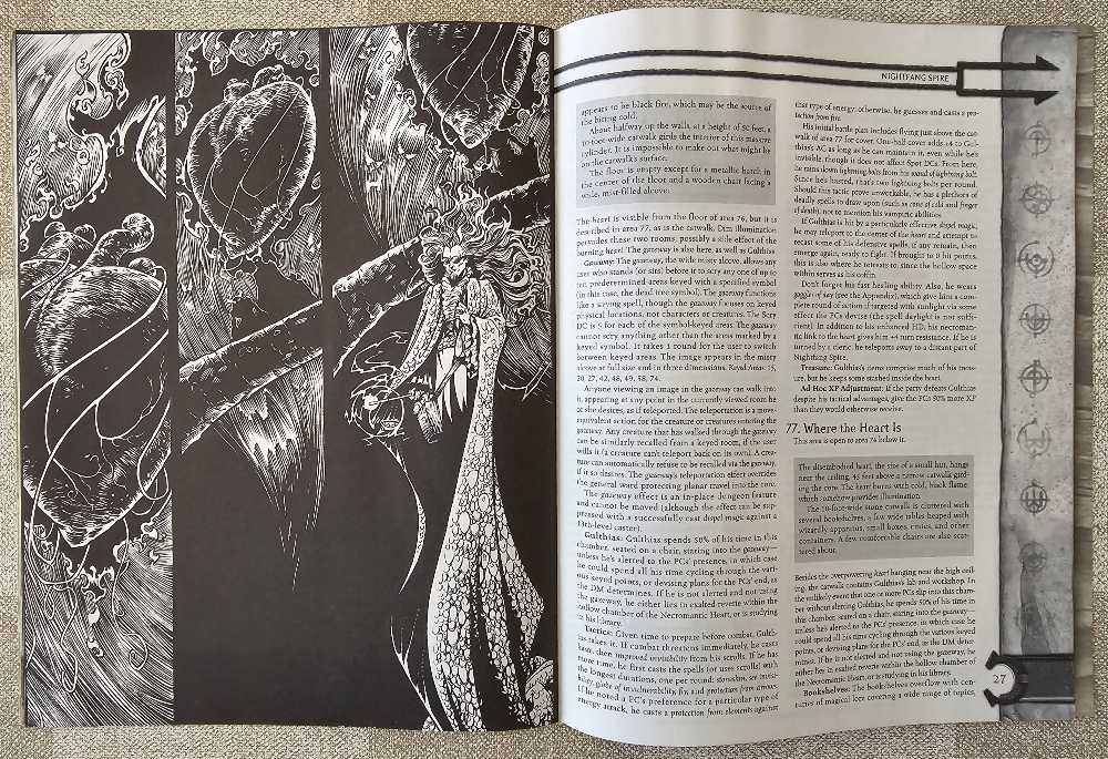 Heart of Nightfang Spire - Bruce R. Cordell (Wizards of the Coast - Paperback) book collectible [Barcode 9780786918478] - Main Image 4