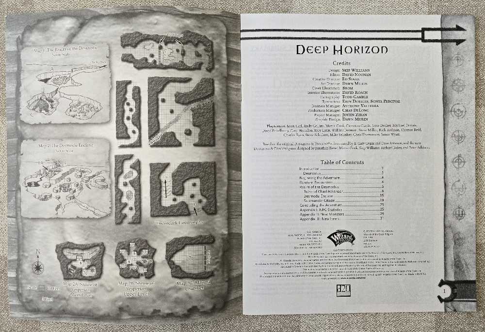 Deep Horizon - Skip Williams (Wizards of the Coast - Paperback) book collectible [Barcode 9780786918553] - Main Image 3