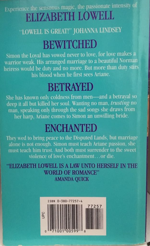Enchanted - Cartland, Barbara (Avon - Paperback) book collectible - Main Image 2