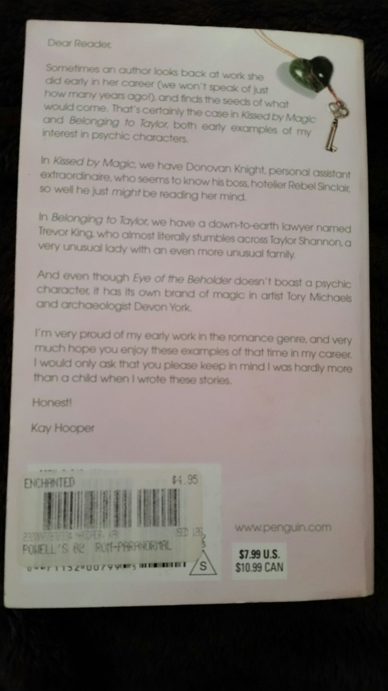 Enchanted - Kay Hooper (- Paperback) book collectible - Main Image 2