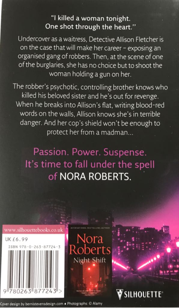 Night Shield - Nora Roberts (Silhouette Books) book collectible [Barcode 9780263877243] - Main Image 2