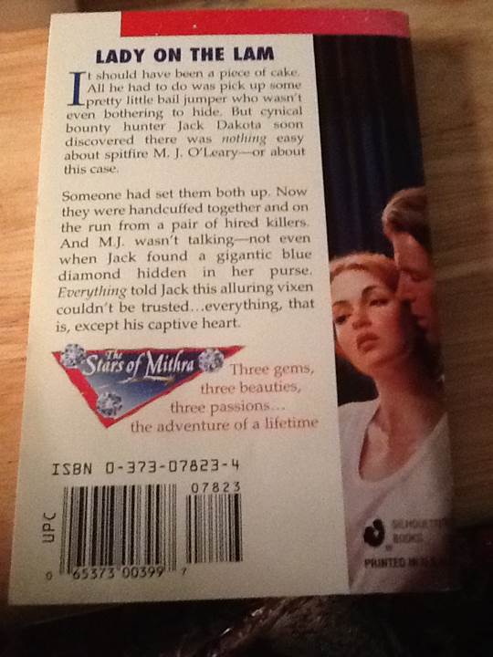 Captive Star - Nora Roberts (Silhouette Intimate Moments - Paperback) book collectible [Barcode 9780373078233] - Main Image 2