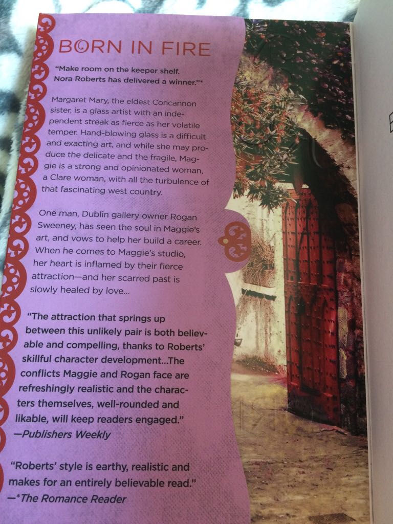 Born In Fire - Nora Roberts (Berkley Trade - Paperback) book collectible [Barcode 9780425266090] - Main Image 2