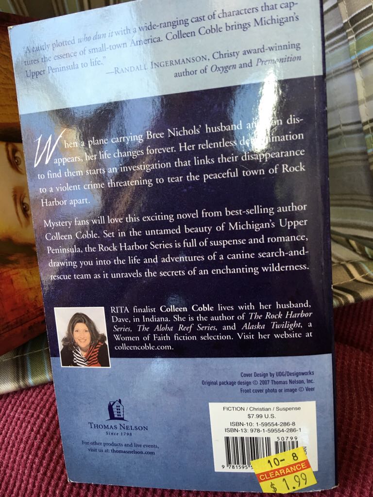 Without A Trace - Colleen Coble (WestBow Press - Hardcover) book collectible [Barcode 9781595542861] - Main Image 2