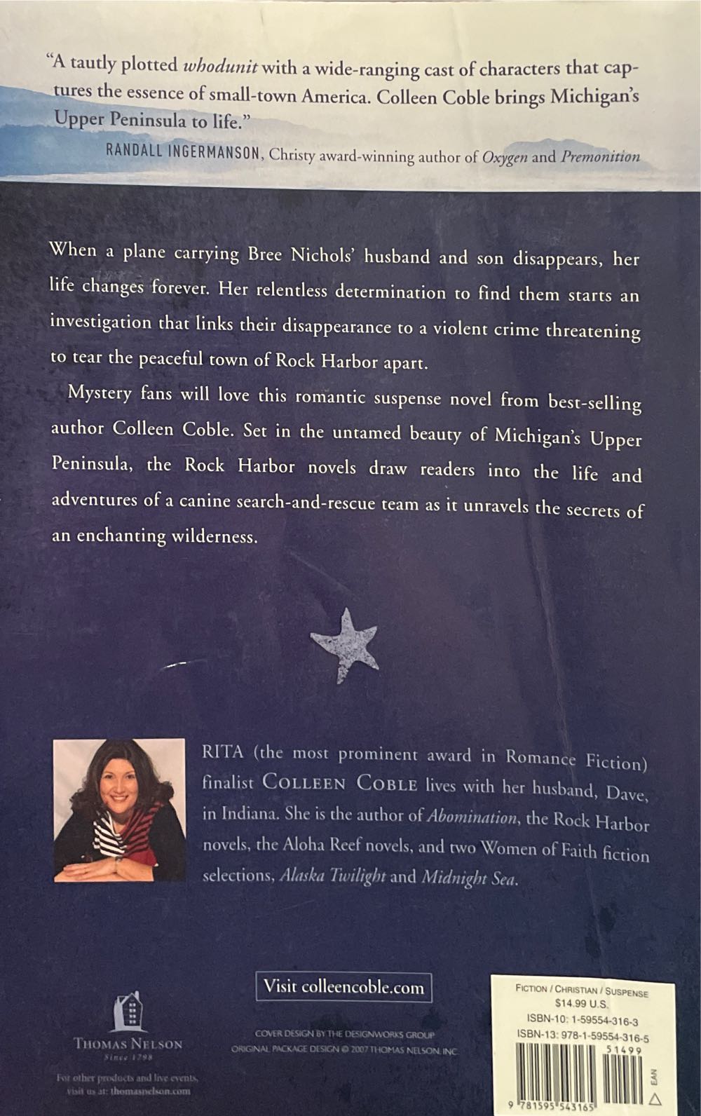 Without A Trace - Colleen Coble (WestBow Press - Paperback) book collectible [Barcode 9781595543165] - Main Image 2