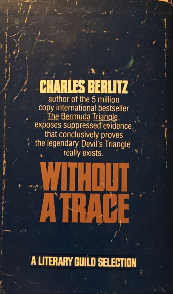 Without A Trace - Charles Berlitz (Panther - Paperback) book collectible - Main Image 2