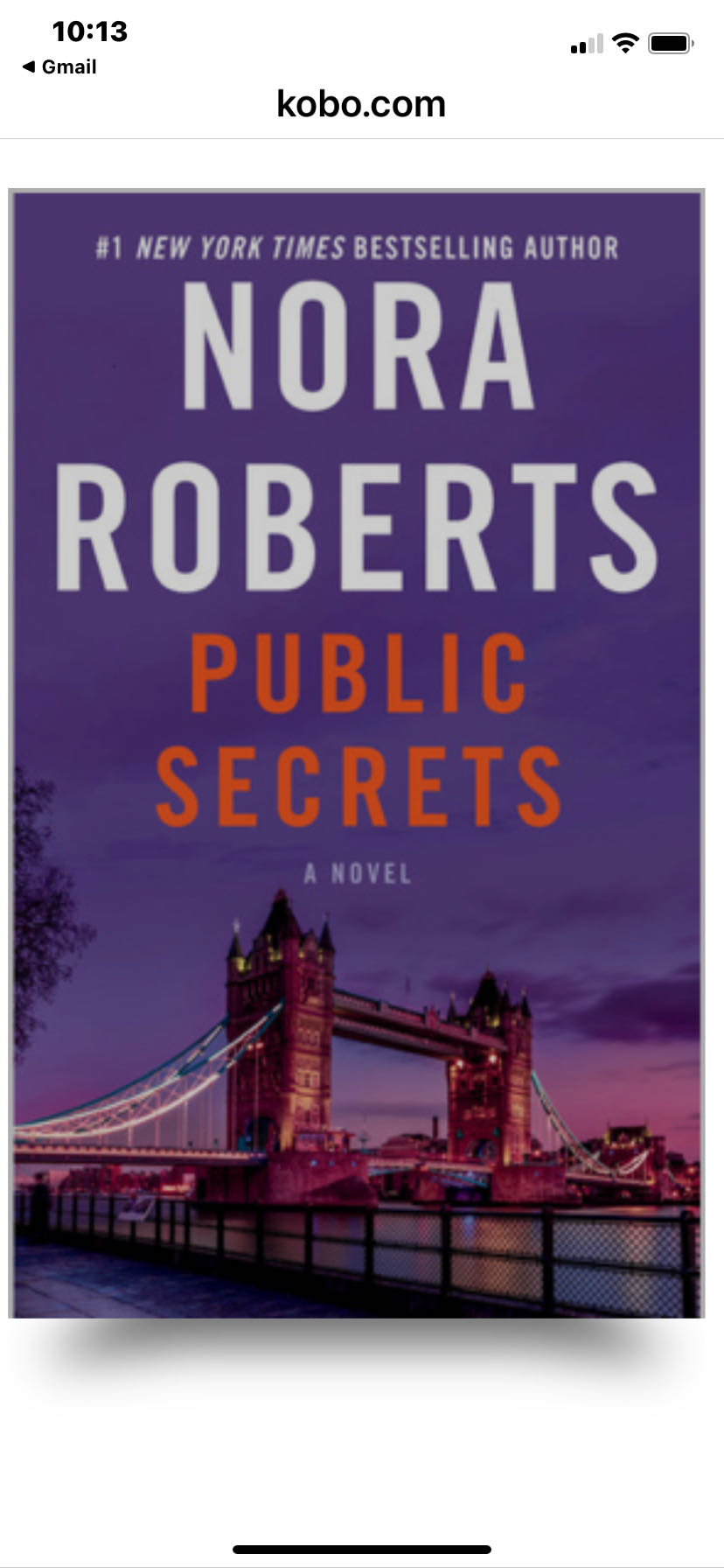 Public Secrets - Nora Roberts (- Kindle) book collectible [Barcode 9780553285789] - Main Image 3