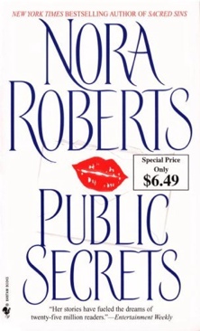 Public Secrets - Nora Roberts (Bantam Dell - Paperback) book collectible [Barcode 9780553589535] - Main Image 1