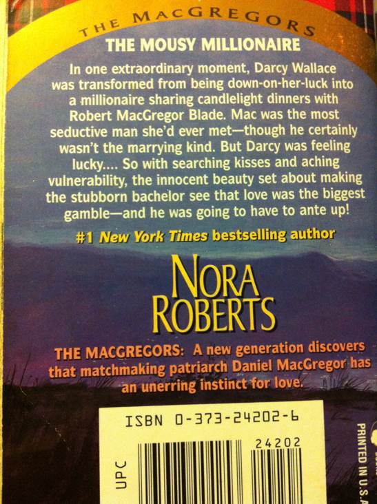 The Winning Hand - Nora Roberts (Harlequin/Silhouette Books - Paperback) book collectible [Barcode 9780373242023] - Main Image 2