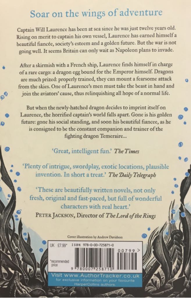 Temeraire - Naomi Novik (Harper Voyager - Paperback) book collectible [Barcode 9780007258710] - Main Image 2