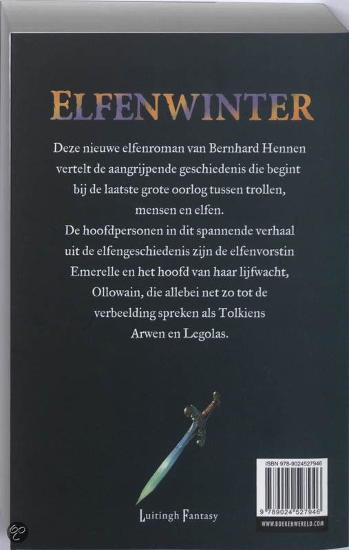 Elfenwinter  (Luitingh Fantasy) book collectible [Barcode 9789024527946] - Main Image 2