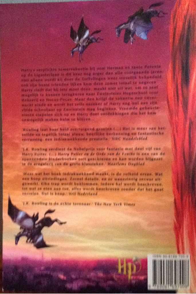 Harry Potter en de Orde van de Feniks - J.K. Rowling (De Harmonie - Paperback) book collectible - Main Image 2