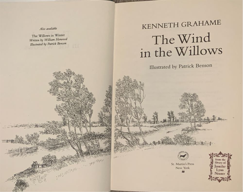 The Wind In The Willows - Grahame, Kenneth (Macmillan - Hardcover) book collectible [Barcode 9780312136246] - Main Image 3
