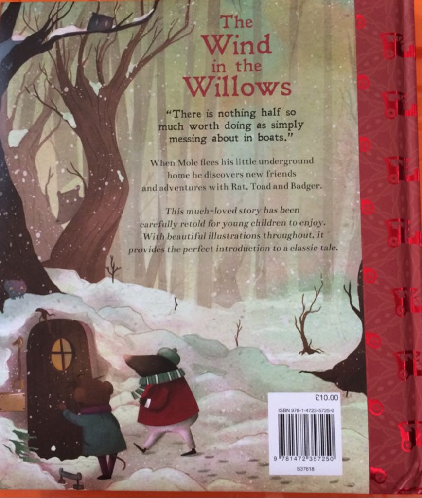 The Wind In The Willows - Grahame, Kenneth (Parragon Books - Hardcover) book collectible [Barcode 9781472357250] - Main Image 2