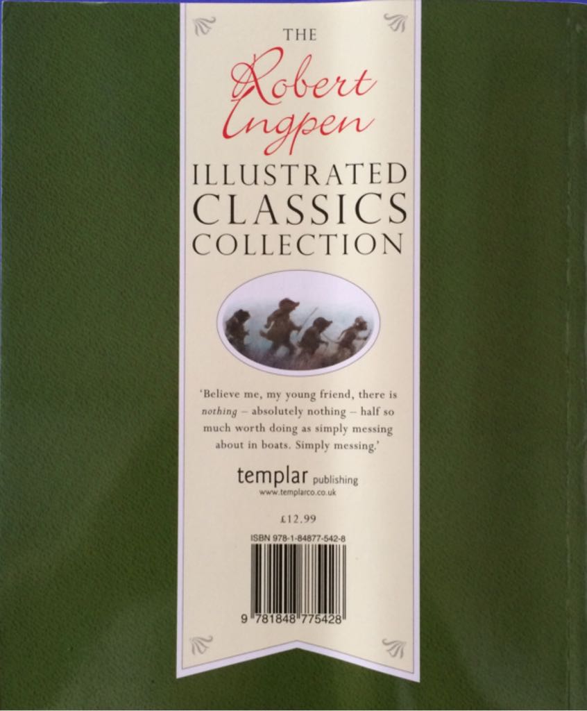 The Wind In The Willows - Grahame, Kenneth (Templar Publishing - Paperback) book collectible [Barcode 9781848775428] - Main Image 2