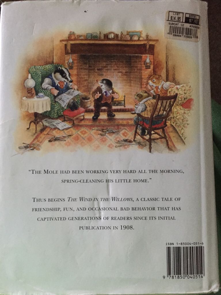 The Wind In The Willows - Grahame, Kenneth (Random House Disney) book collectible [Barcode 9781850040514] - Main Image 2